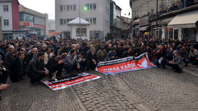 Doğu'da iş bırakma eylemi