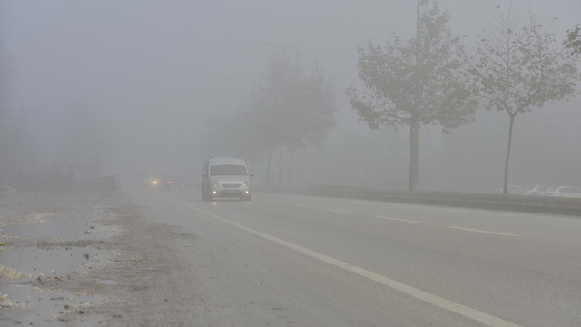 Düzce'de yoğun sis