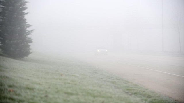 Düzce'de yoğun sis