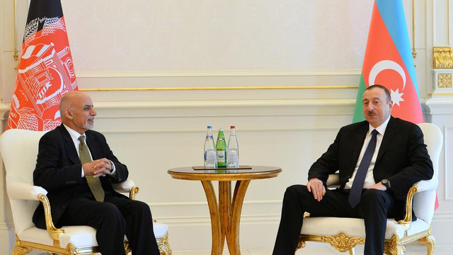 Afganistan Cumhurbaşkanı Gani Azerbaycan'da