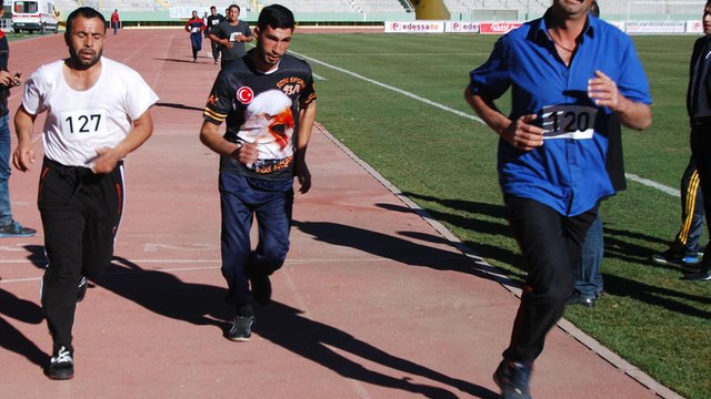 Geçici köy korucu adayları "kadro" için ter döktü