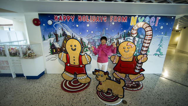 Guinness rekortmeni kurabiye köyü New York’ta sergilendi