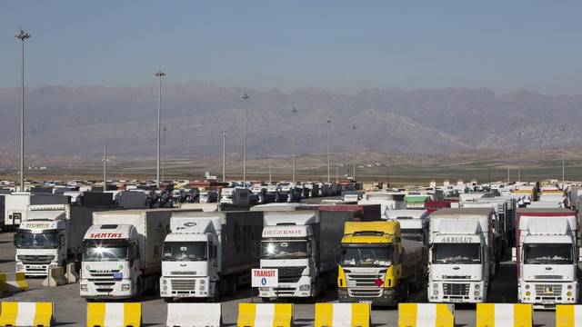 Habur Sınır Kapısı'nın geçici kapatılması