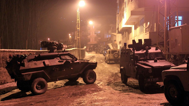 Hakkari'de terör operasyonu