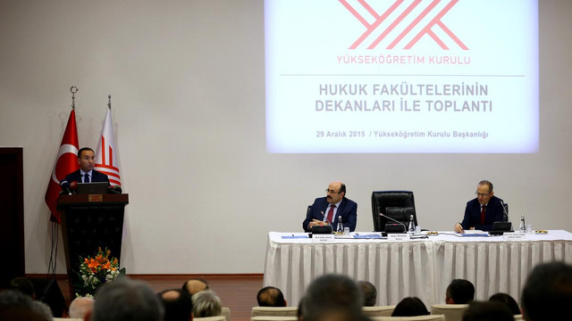 YÖK'te hukuk fakültesi dekanları toplantısı