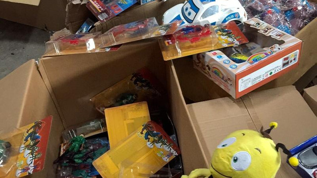 İstanbul'da "kaçak oyuncak" operasyonu