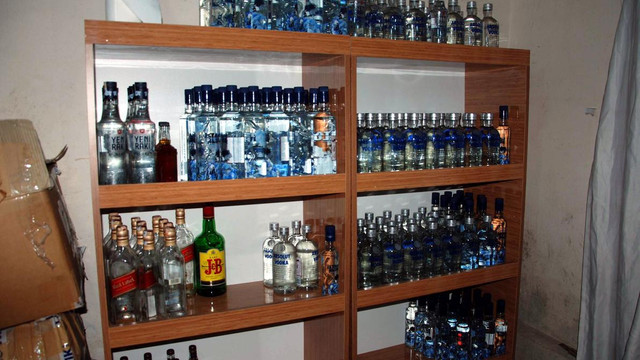 İstanbul'da sahte içki operasyonu