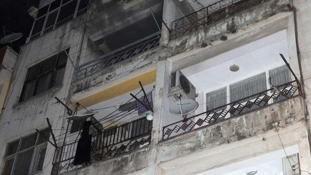 Kahramanmaraş'ta ev yangını