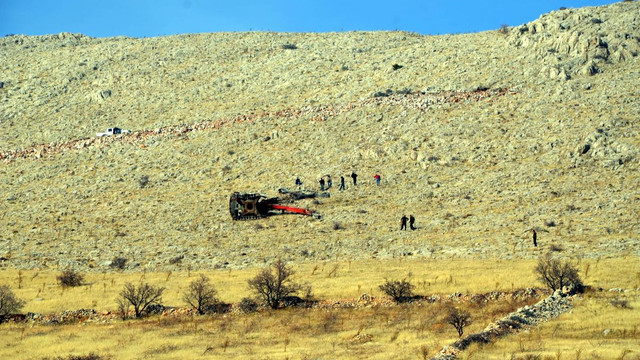 Kahramanmaraş'ta iş makinesi devrildi: 1 yaralı