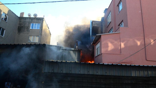 Kırklareli'de yangın