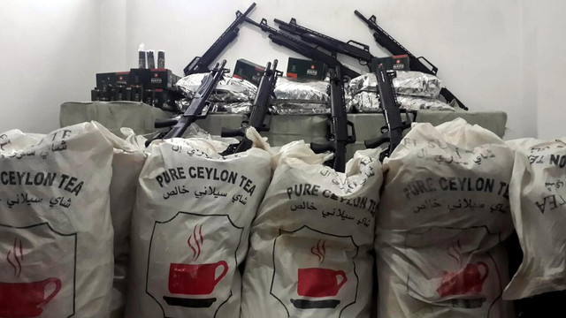 Kırşehir'de 9 bin 500 biber gazı ele geçirildi