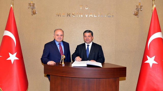 KKTC Milli Eğitim Bakanı Dürüst Mersin'de