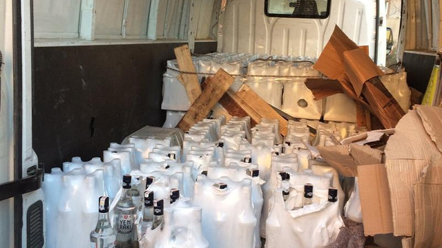 Kocaeli'de sahte içki operasyonu