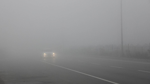 Manisa'da yoğun sis