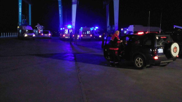 Muğla'da kaçakları taşıyan teknenin batması