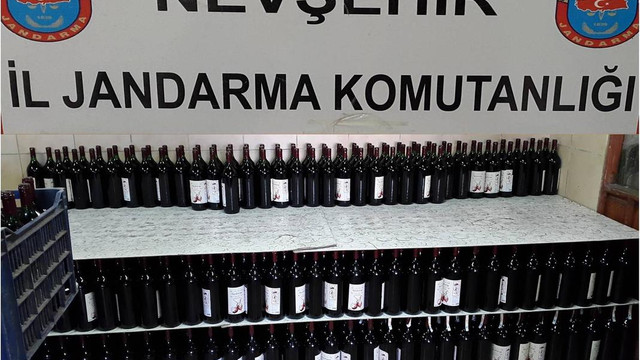 Nevşehir'de sahte içki operasyonu