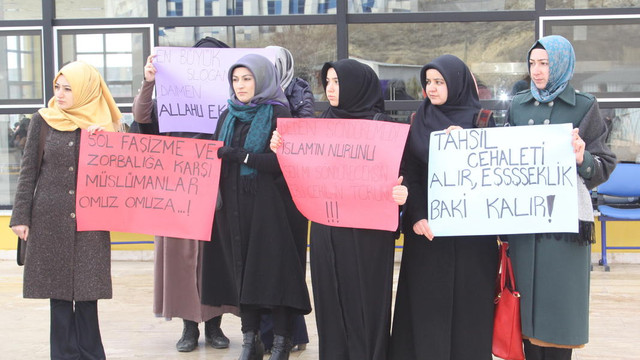 ODTÜ'deki yerleşkesinde yaşanan gerginlik