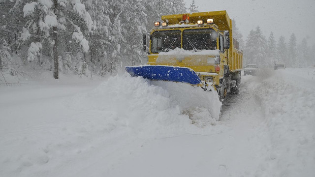 Sinop ve Kastamonu'da kar yağışı etkili oldu