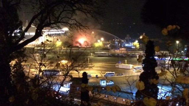 İstanbul Haydarpaşada korkutan patlamalar!