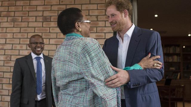 Prens Harry Güney Afrika'da