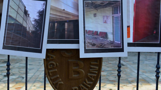 Sağlık Bakanlığı önünde eylem