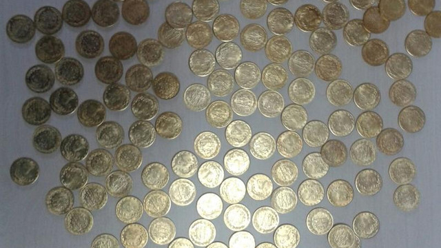 Sahte sikkelerle dolandırıcılık