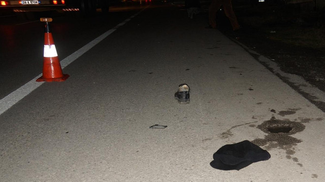 Samsun'da kamyonetin çarptığı yaya öldü