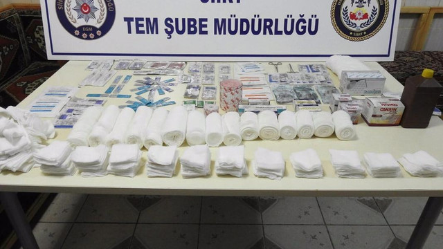 Siirt'te terör örgütü operasyonu