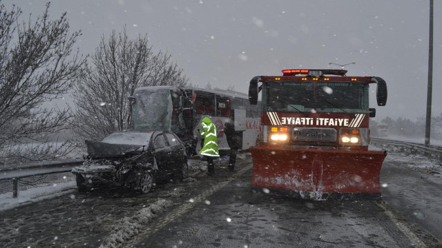 Silivri'deki zincirleme trafik kazası