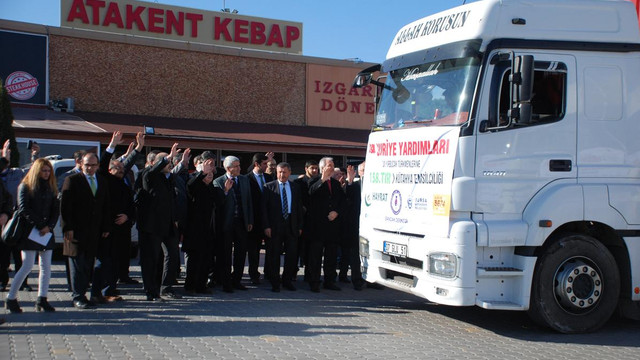 Suriye'deki Türkmenlere yardım