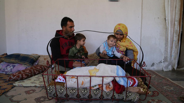 Suriyeli ikizlere teyzesi sahip çıktı