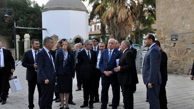 TBMM Başkanı Kahraman KKTC'de