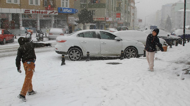 Tekirdağ'da eğitime kar engeli