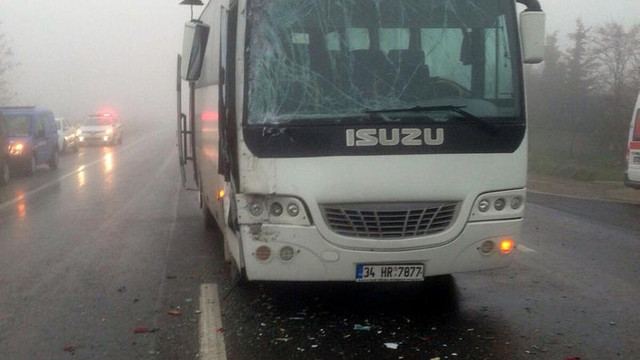 Tekirdağ'da trafik kazası: 10 yaralı