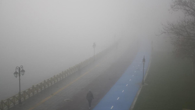Tekirdağ'da yoğun sis