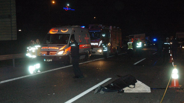 TEM'de trafik kazası: 1 ölü, 3 yaralı