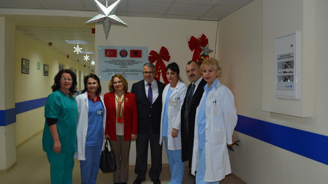 TİKA'dan Arnavutluk'a sağlık desteği