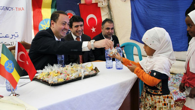 TİKA'dan Etiyopyalı yetim çocuklara yardım