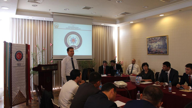 TİKA'dan Özbek polislere eğitim