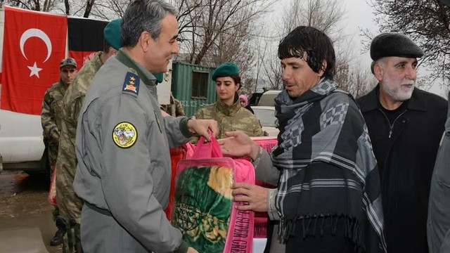TSK'dan Afganistan'a "kış" yardımı