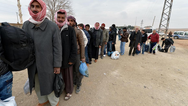 Türkiye'ye sığınan Suriyeliler