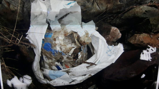 Yola yerleştirilen patlayıcı infilak ettirildi