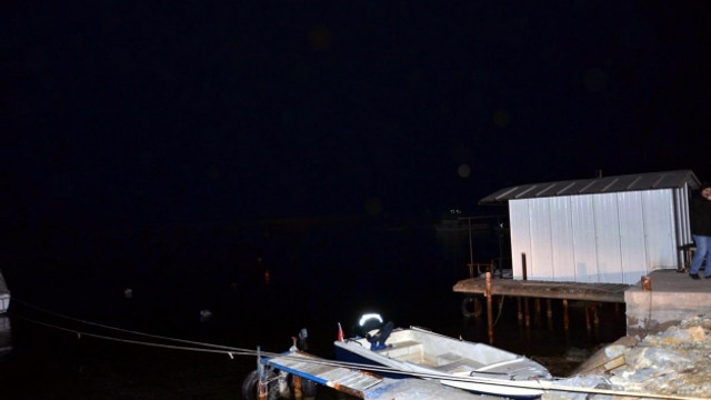 Zonguldakta tekne motoru hırsızlığı