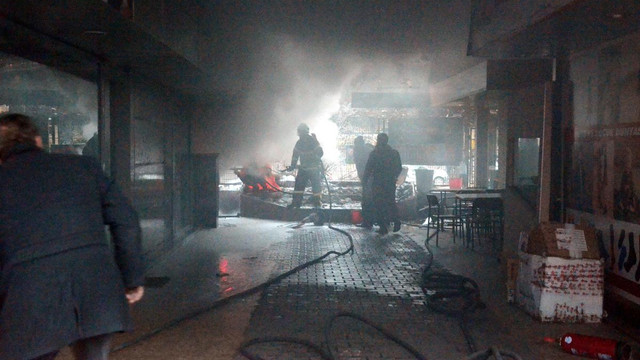 Zonguldak'ta yangın