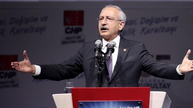 CHPde genel başkan yeniden Kılıçdaroğlu!