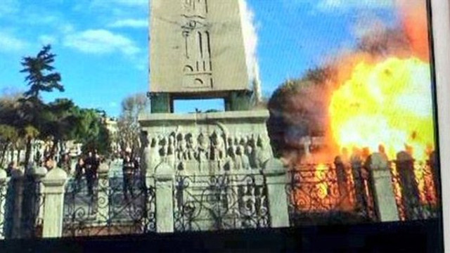 Sultanahmet patlamadan ilk fotoğraflar!