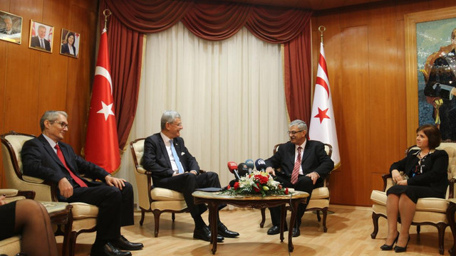 AB Bakanı ve Başmüzakereci Bozkır KKTC'de