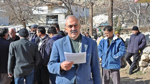 Adıyaman'da köy sakinlerinden taş ocağı protestosu
