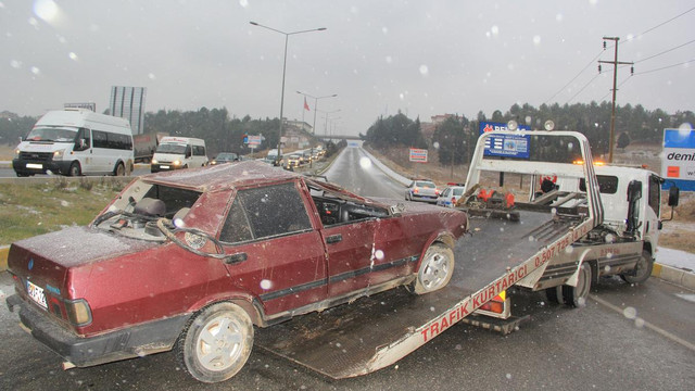 Adıyaman'da zincirleme trafik kazaları