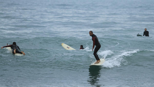 Alanya'da sörf keyfi